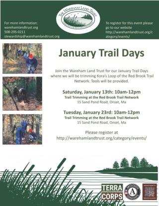 Wareham Land Trust trail day 