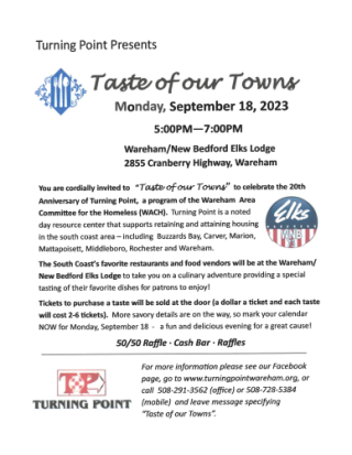 Taste of our towns