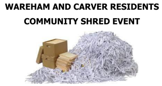Community Shred Event 2024